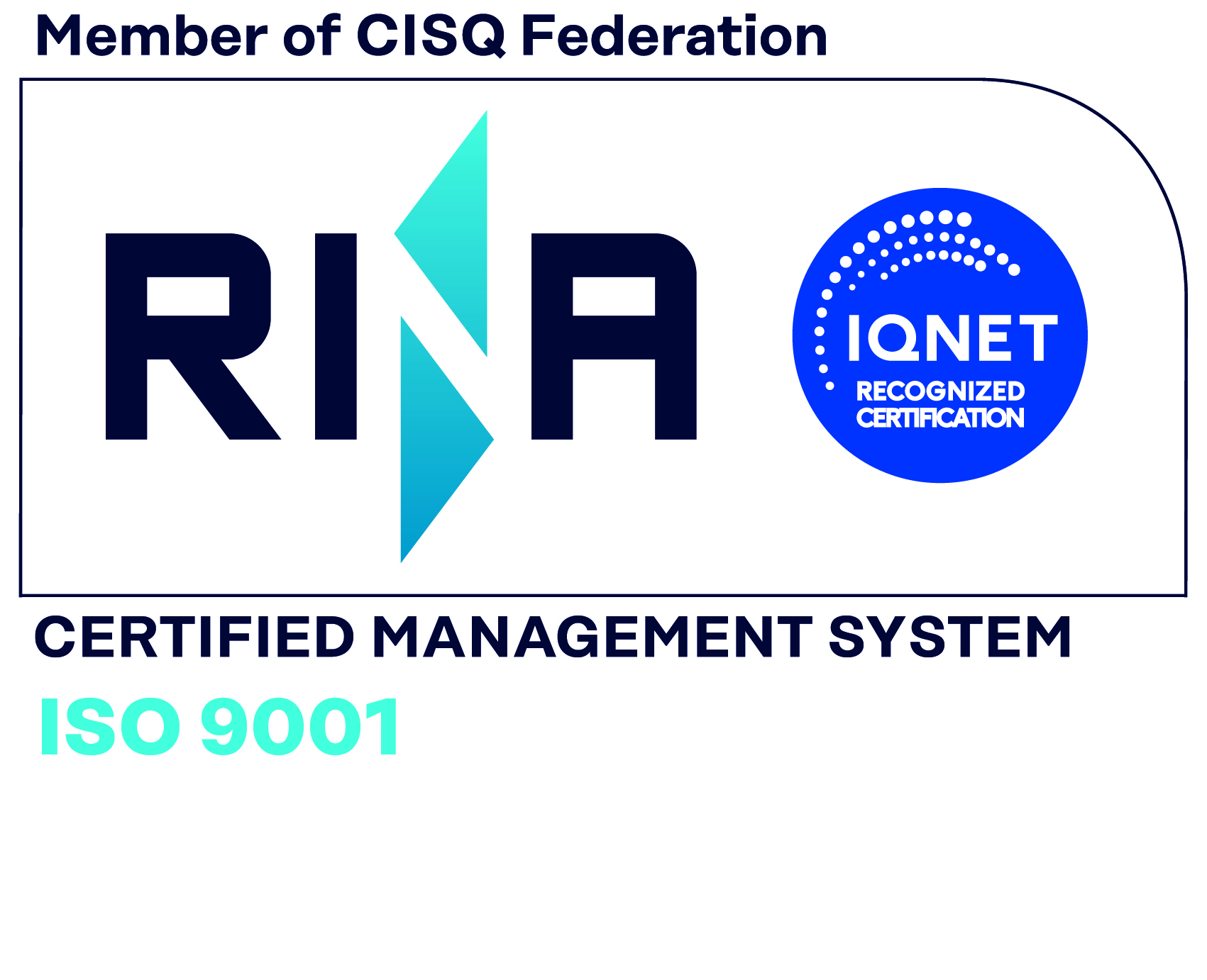ISO 9001 Quality system - Mariani S.p.A.