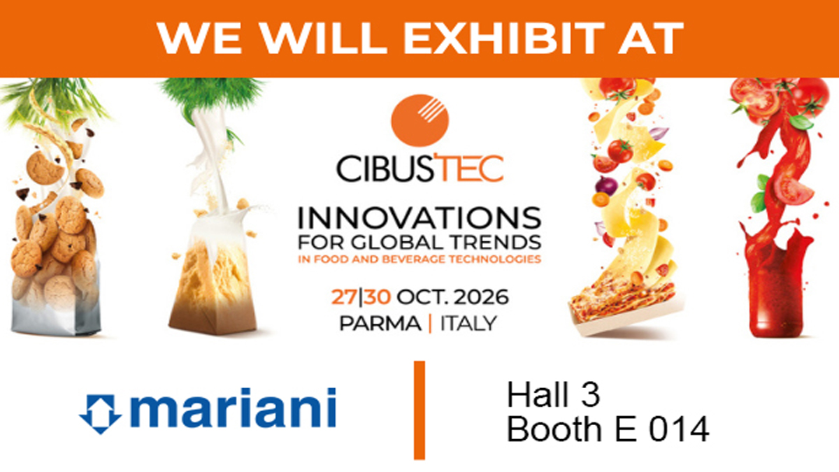 Cibustec Parma 2026 - Mariani S.p.a.